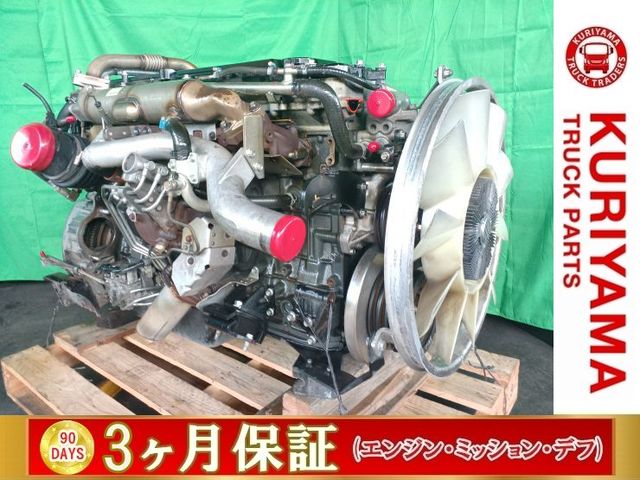 三菱ふそう エンジン H24年 SKG-FK61F