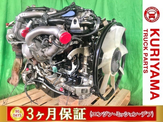 いすゞ エンジン H24年 SKG-FRR90T2