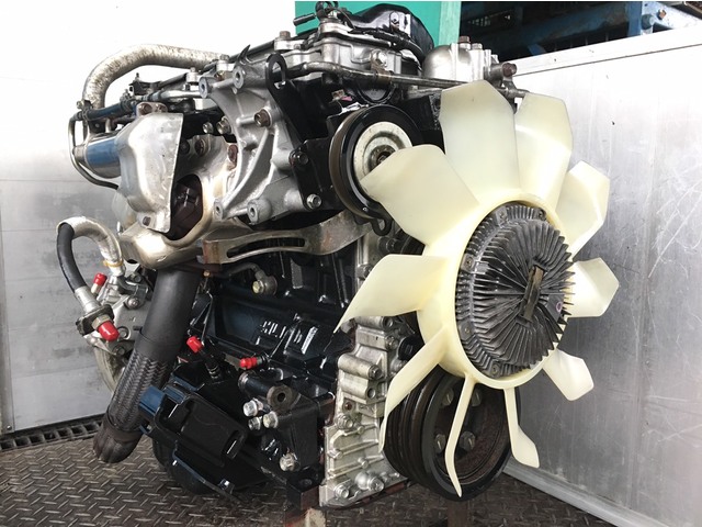 エンジン H17年 Pb いすゞエルフ 4hl1 130馬力 4千 ストックno 1 中古トラックの栗山自動車工業