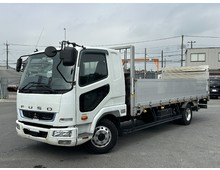 R2年 跳上パワーゲート付き 平ボディ 床鉄板 5700標準幅 70アオリ アルミブロック 240高馬力 板バネ 6速マニュアル 車検付き ふそうファイター