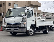 H31年 ワイド幅ロング 平ボディ キャンター 車検付 積載3t