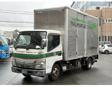 H29年 車両総重量5t未満 跳上パワーゲート 標準幅ロング アルミバン 車検付 キャンター 