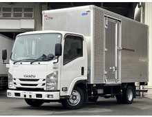  R3年 新免許対応（5ｔ未満） アルミバン 標準ロング サイド扉 内高216cm 車検令和9年2月27日まで マニュアル5速 いすゞエルフ