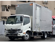 R2年 アルミバン 標準ロング 内高234cm サイド扉 車検付き 6速マニュアル トヨタダイナ（日野OEM）
