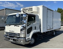 【総重量11t以下】 H24年 増トン 冷凍バン 東プレ低温 キーストン床 ジョロダー/ジョルダー4列 6200ワイド 左観音扉 5.2t積載 リアエアサス メッキパーツ ミッションスムーサー 令和9年3月24日まで車検付 いすゞフォワード