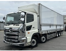  R3年 4軸低床 トレクス製冷凍ウイング 菱重TU85Sサブエンジン スタンバイ キーストン床 ジョロダー/ジョルダー4列 11.8t積載 アルミホイール メッキパーツ ミッションプロシフト 日野プロフィア