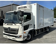H31年 格納パワーゲート付き 菱重低温 冷凍バン 床システムフロア 5700ワイド リアエアサス サイド扉 6速マニュアル 日野レンジャー