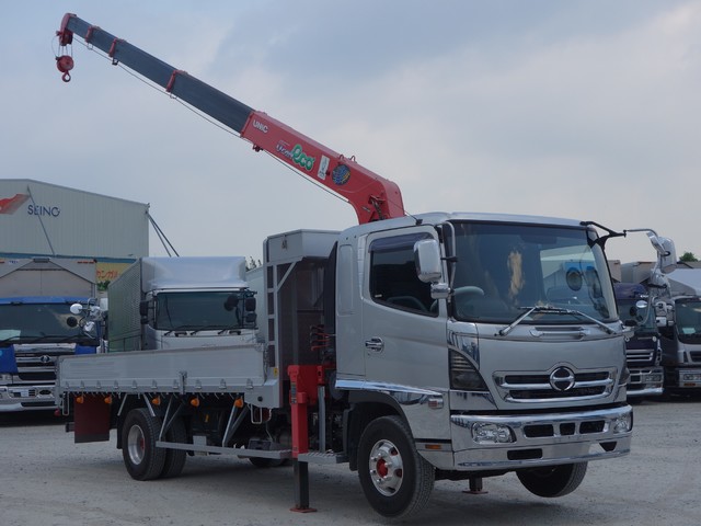 中古 日野 クレーン セルフ車 ４トン H年 Bkg Fd7jlya ストックno 4 中古トラックの栗山自動車工業