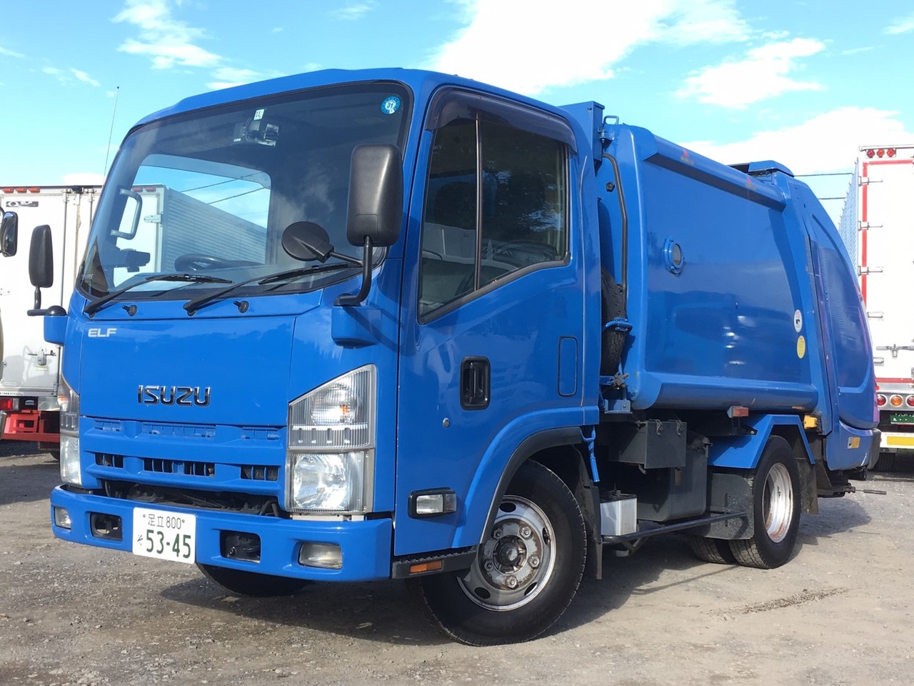 中古 いすゞ パッカー車 ２トン H年 Bkg Nmr85an ストックno 8 安さ世界一に挑戦 中古トラックのワンプラストア