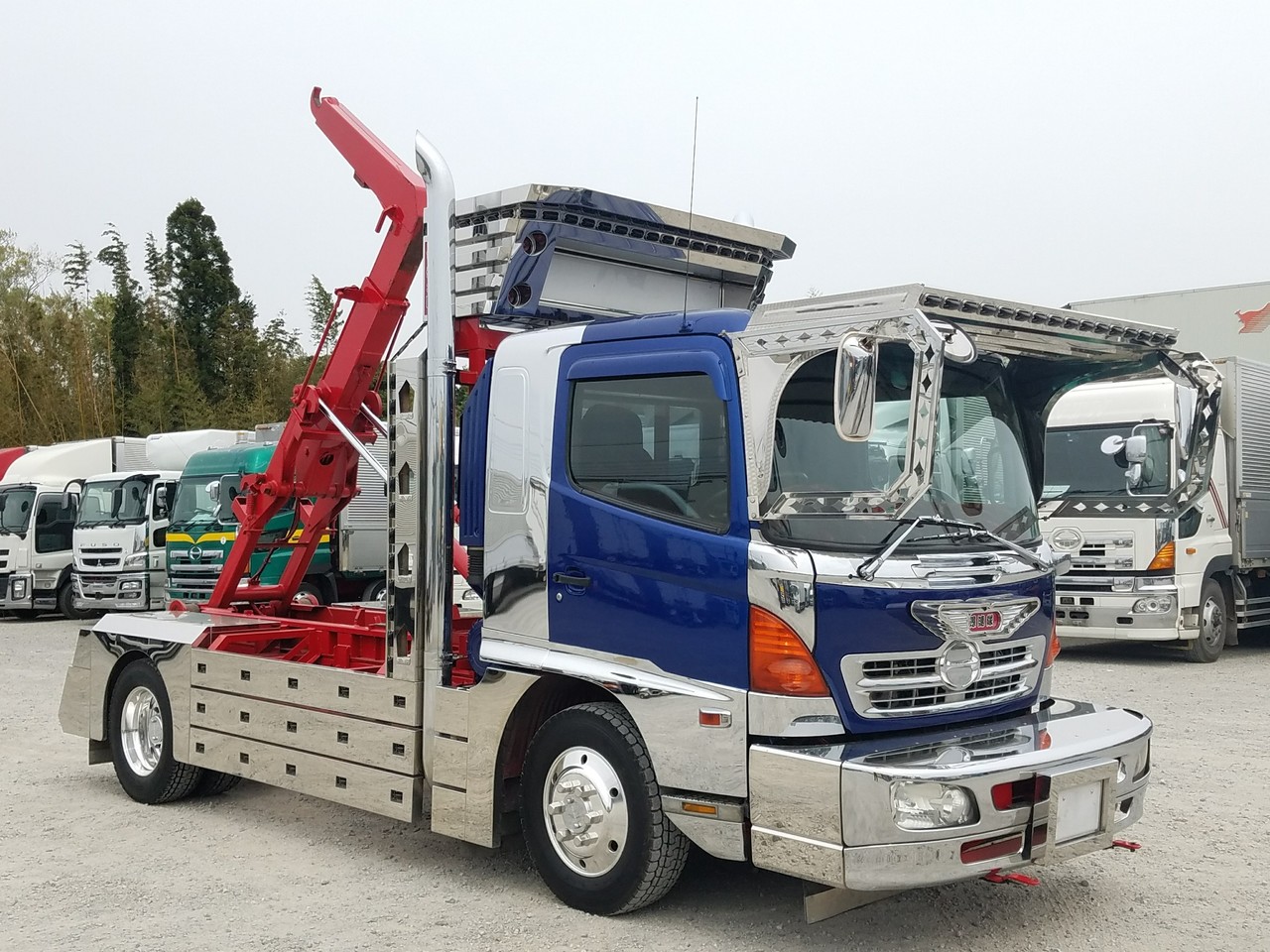 中古 日野 アームロール車 ４トン H14年 Kk Fd1jgea ストックno 9 安さ世界一に挑戦 中古トラックのワンプラストア