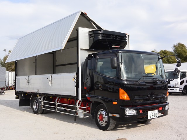 中古 日野 冷凍ウイング 増トン H22年 g Fe8jlwa ストックno 13 中古トラックの栗山自動車工業