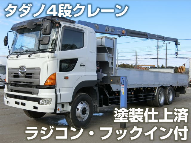 中古 日野 クレーン セルフ車 大型 H19年 g Fs1ezyg ストックno 4 中古トラックの格安販売ならトラスキー