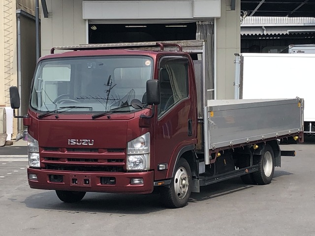 中古 いすゞ 平ボディー車 ２トン H27年 Tkg Npr85ar ストックno 5 536 中古トラックの格安販売ならトラスキー