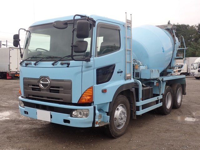 中古 日野 ミキサー車 大型 H19年 g Fs1akxa ストックno 10 中古トラックの格安販売ならトラスキー