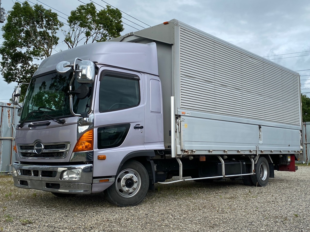 中古 日野 ウイング車 ４トン H24年 Tkg Fd7jlag ストックno 1 安さ世界一に挑戦 中古トラックのワンプラストア