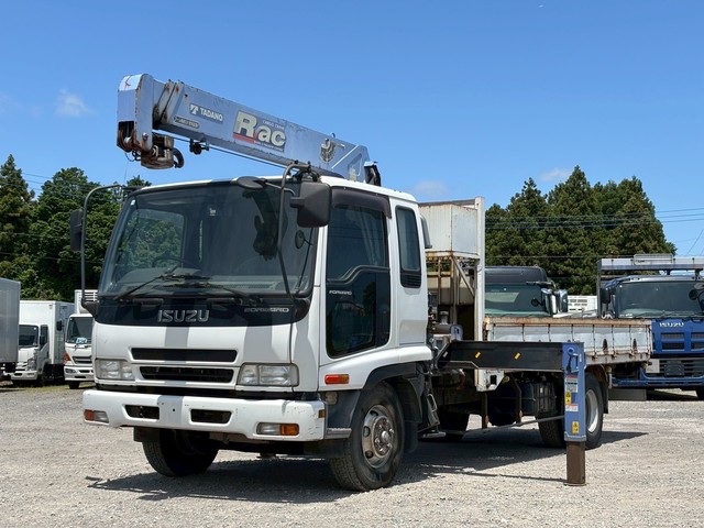 【近日入庫予定】車検付き 3段クレーン ラジコン フックイン 標準キャブ いすゞフォワード 積載2.85トン