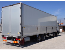 中古 三菱ふそう ウイング 大型 H28年 QPG-FS64VZ リア写真