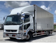 中古 三菱ふそう ウイング ４トン(中型) R1年 2KG-FK64F フロント写真