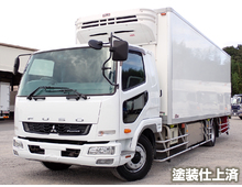 中古 三菱ふそう 冷蔵冷凍バン 増トン H28年 QKG-FK65FZ フロント写真