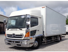 中古 日野 冷蔵冷凍バン ４トン(中型) H28年 TKG-FD7JLAG フロント写真