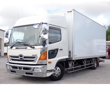 中古 日野 冷蔵冷凍バン ４トン(中型) H28年 TKG-FD7JLAG フロント写真