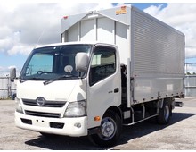 【R6年5月迄車検付】 【格納ゲート付】 H25年/日野デュトロ アルミウィング ワイドL452㎝/内高215cm シフト6速MT 積載3550㎏