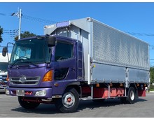【実走行約22万㎞‼】 2005年式 日野レンジャー アルミウイング 6200セミワイド リーフサス シフト6速MT