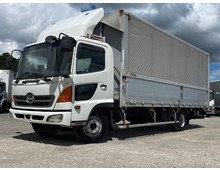 【跳上パワーゲート付】 2008年 日野レンジャー 跳上ゲート付アルミウイング ワイドL626㎝ 積載2850㎏ シフト6速MT