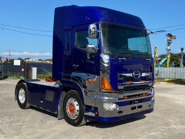 中古 日野 トレーラーヘッド (トラクターヘッド) 大型 H23年【ストック