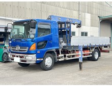 車検付き 標準キャブ タダノ4段クレーン 差し違い 平アルミブロック 日野レンジャー 6気筒エンジン 積載7.1トン