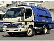 パッカー車(塵芥車) ハイブリッド 新明和製プレス式 4.2立米 日野デュトロ ミッションオートマ