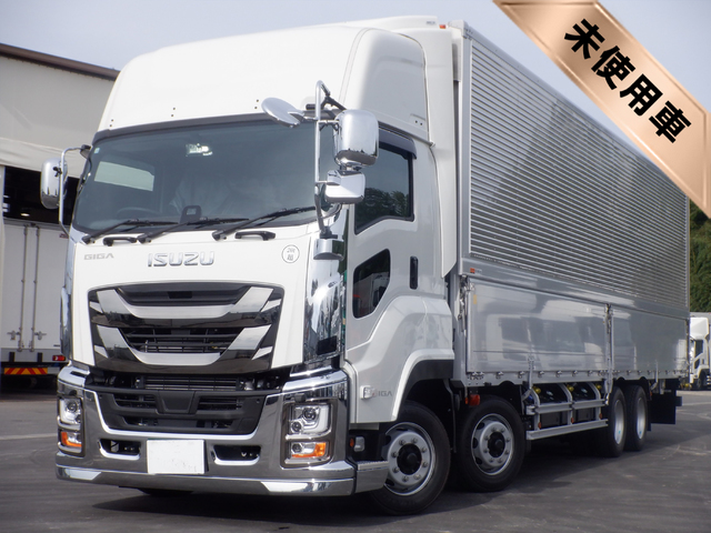 【未使用車】R6年 ギガ 融雪仕様 アルミウイング ハイルーフ リアエアサス 7MT 内高267㎝ 