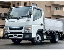 車検付き 5トン未満 小型貨物 70アオリ 平アルミブロック 10尺ショート マニュアル5速 三菱キャンター 積載２トン