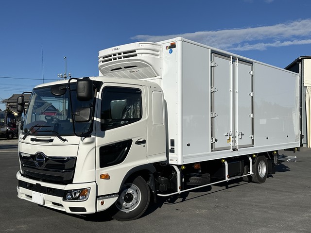 【近日入庫予定】【未使用車】 R6年 現行型レンジャー 6200ワイド 冷凍バン 菱重低温 キーストン床 左サイド扉 240高馬力 リアエアサス 格納パワーゲート 6MT 令和8年11月迄車検付