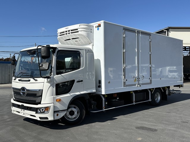【未使用車】 R6年 現行型レンジャー 6200ワイド 冷凍バン 菱重低温 キーストン床 左サイド扉 240高馬力 リアエアサス 格納パワーゲート 6MT 令和9年1月迄車検付