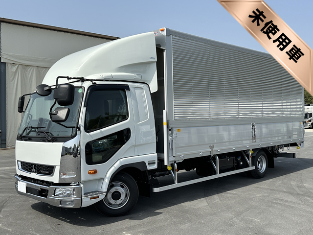 【未使用車】 R7年 現行ファイター 6200ワイド アルミウイング リアエアサス 6MT 積載2.75トン 車検付き 高年式 パブコ製