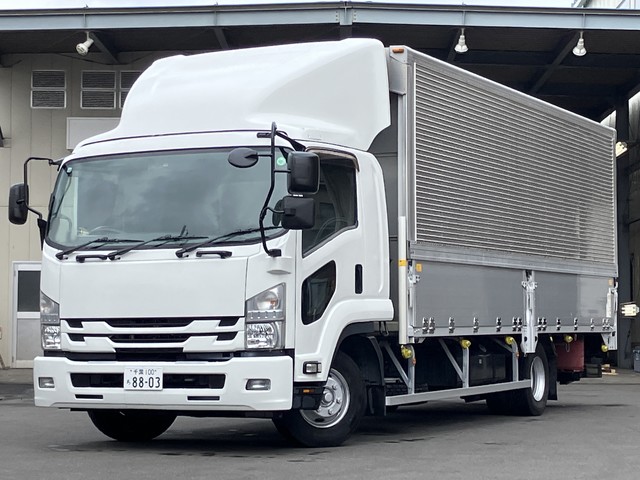 【キャビン塗装仕上中】跳上パワーゲート付 フォワード ウイング 6200ワイド幅 リアエアサス 6MT 