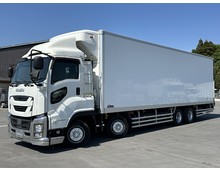 【近日入庫予定】 2エバ 菱重サブエンジン搭載 冷凍バン センターローラー ステン床 ミッションスムーサー いすゞギガ 令和8年1月迄車検付