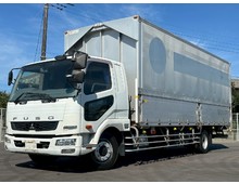 11トン未満 中型免許 リアエアサス ワイドキャブ 荷台長7.2M 三菱ファイター アルミウイング 積載4.4トン