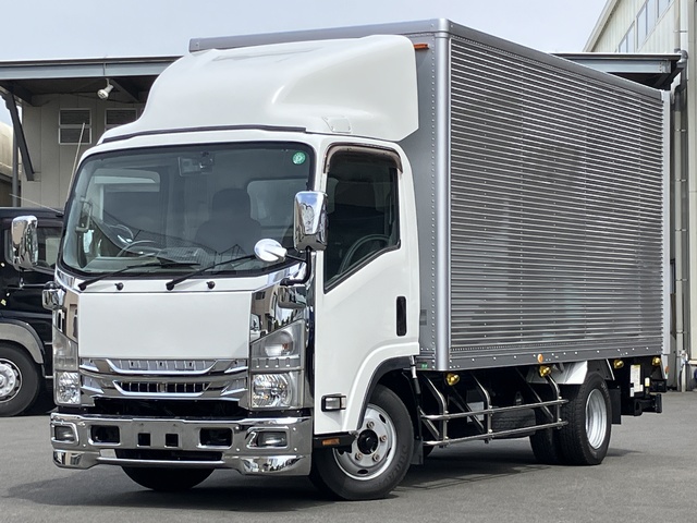 オリジナルトラック 跳上パワーゲート付き アルミバン 標準ロング 内高204cm 6速マニュアル 予備検付き