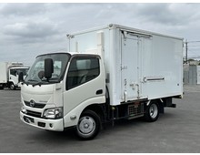 【近日入庫予定】 車両総重量5t未満新免許対応 H30年 東プレ-30℃設定 標準ショート 冷凍バン デュトロ 左サイド扉 5MT ステンレス床 リア3枚扉 8月迄車検付