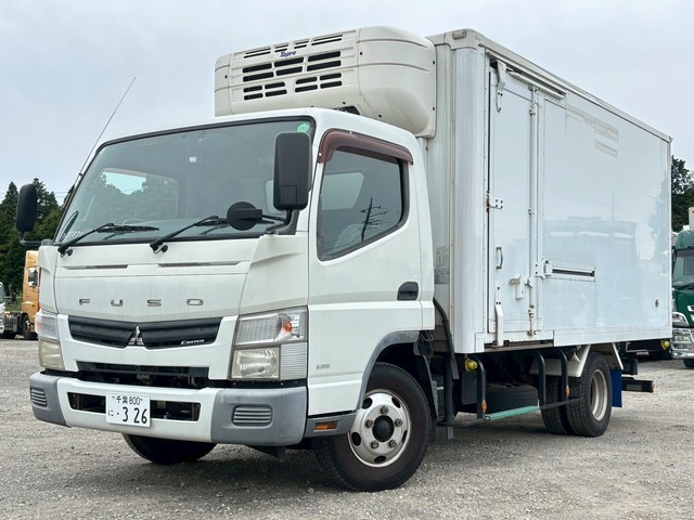 車検付き -14℃確認-東プレ製 低温設定 冷凍バン 縞アルミ床 三菱ふそうキャンター マニュアル5速 積載2トン