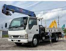 車検付 準中型免許 いすゞエルフ タダノ4段 2.63トン吊り ラジコン フックイン 積載3トン 
