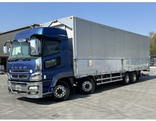  スーパーグレート ハイルーフ 4軸低床 アルミウイング 格納パワーゲート リアエアサス 積載13000kg アルミホイール イノマット