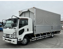 跳上パワーゲート付き アルミウイング 6200ワイド いすゞフォワード リアエアサス 240高馬力 6速マニュアル