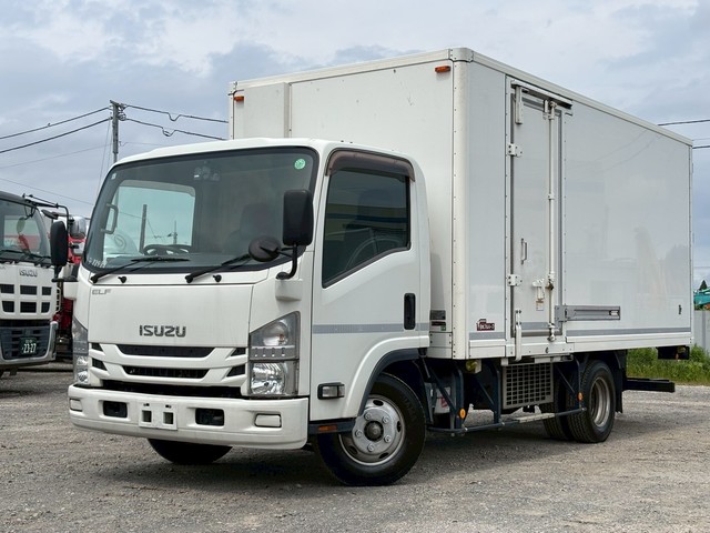 ワイドキャブ マニュアル6速 冷凍車 サイド扉 いすゞエルフ 積載2トン