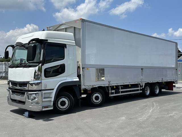  R5年 4軸パネルウイング ハイルーフ リアエアサス シフトパイロット ふそうスーパーグレート 車検付き