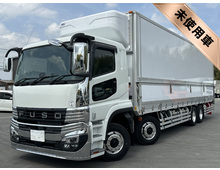 【未使用車】 R8年 トレクス製冷凍ウイング 4軸低床 冷凍機菱重サブエンジン搭載 スタンバイ キーストン床 ジョルダー/ジョロダー4列 現行型スーパーグレート リアエアサス アルミホイール シフトパイロット 6R20エンジン 車検付き