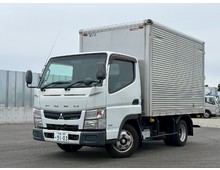 車検付き 準中型免許 三菱キャンター アルミバン 標準キャブ 10尺ショート 積載2トン