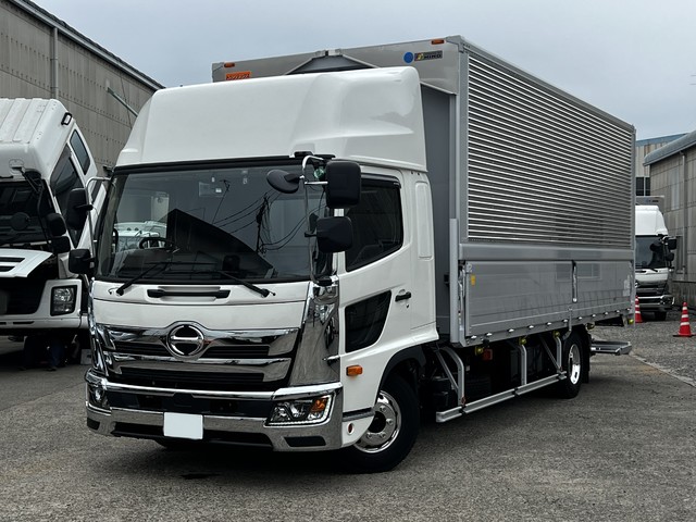 【長期レンタル・リース専用車輌】4tウイング車 ワイド幅　リアエアサス 格納パワーゲート　2200kg積載